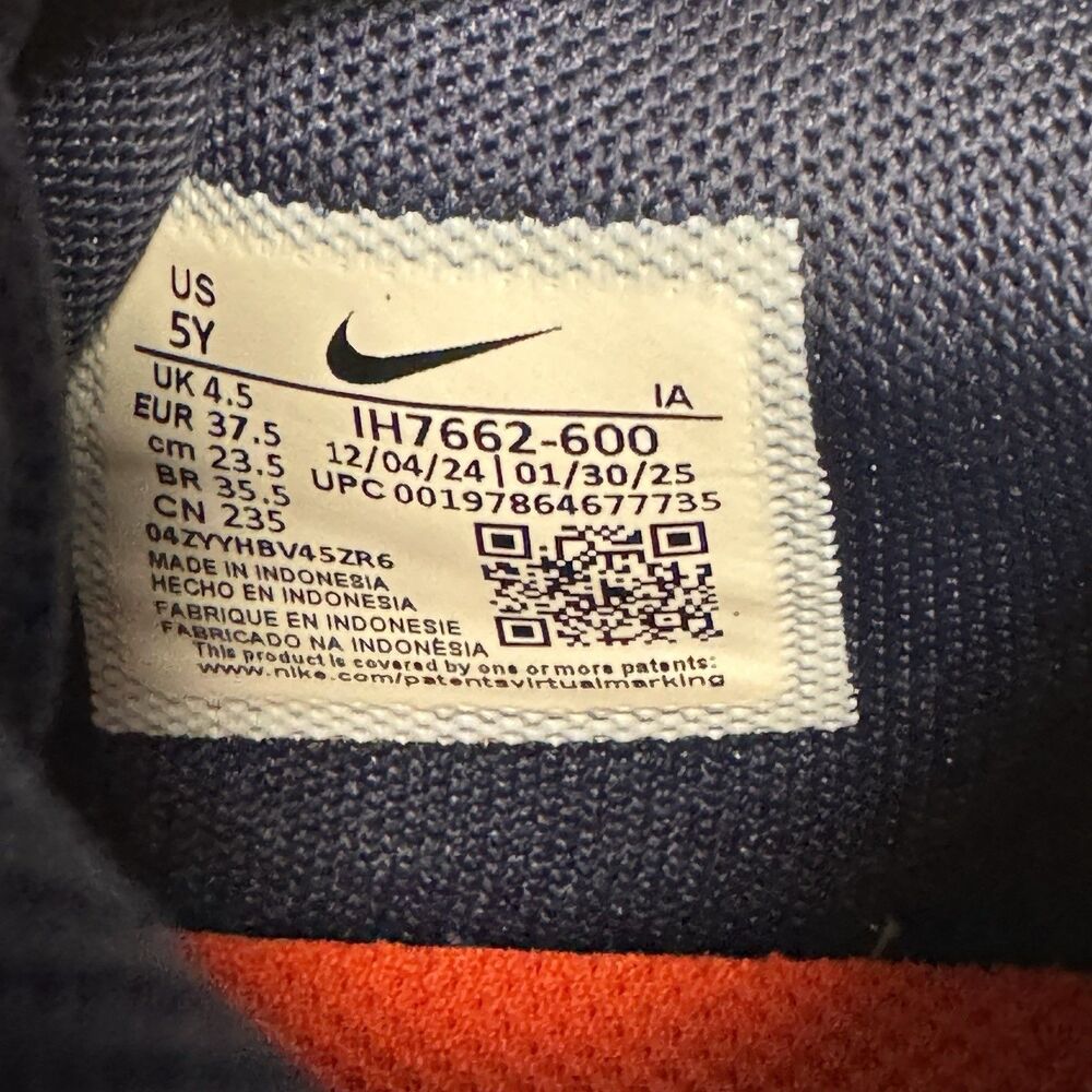 Nike Kids Giannis Immortality 4 GS Red Midnight Navy Pink IH7662-600 Size 5Y - Picture 9 of 9